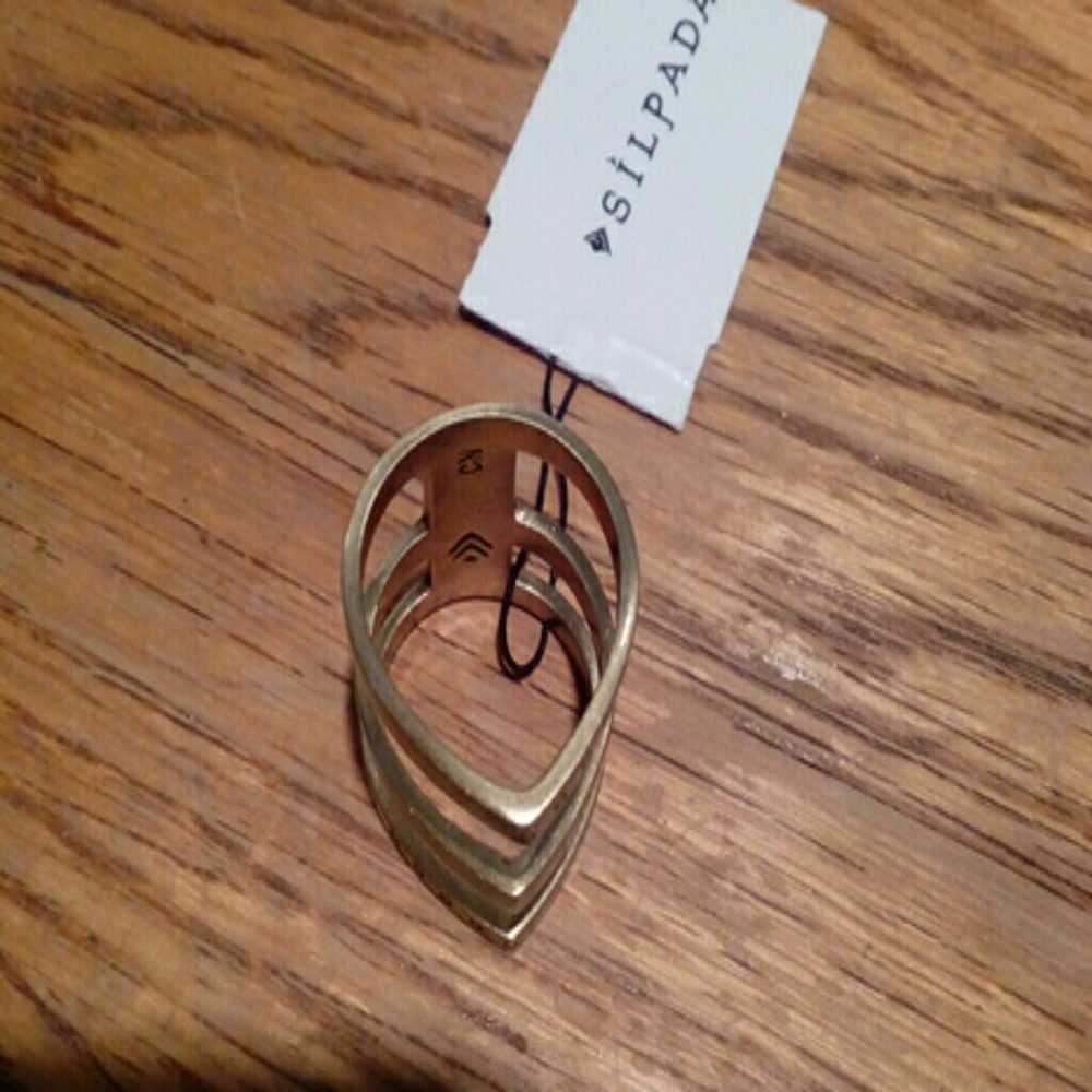 Sz 5.5 Silpada Levels  Cage ring - Picture 2 of 7